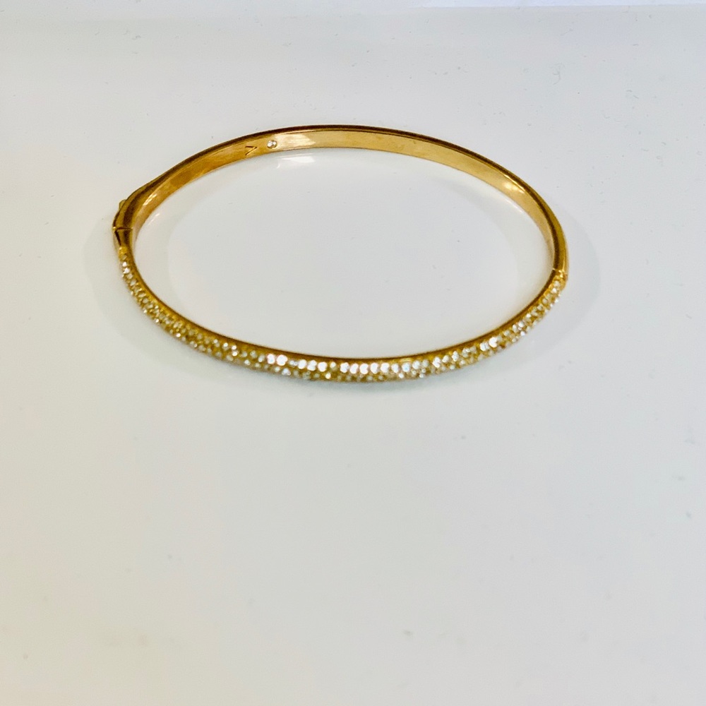 Delicate Pave bangle